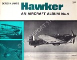 Book cover of Hawker  by JAMES, Derek N. 